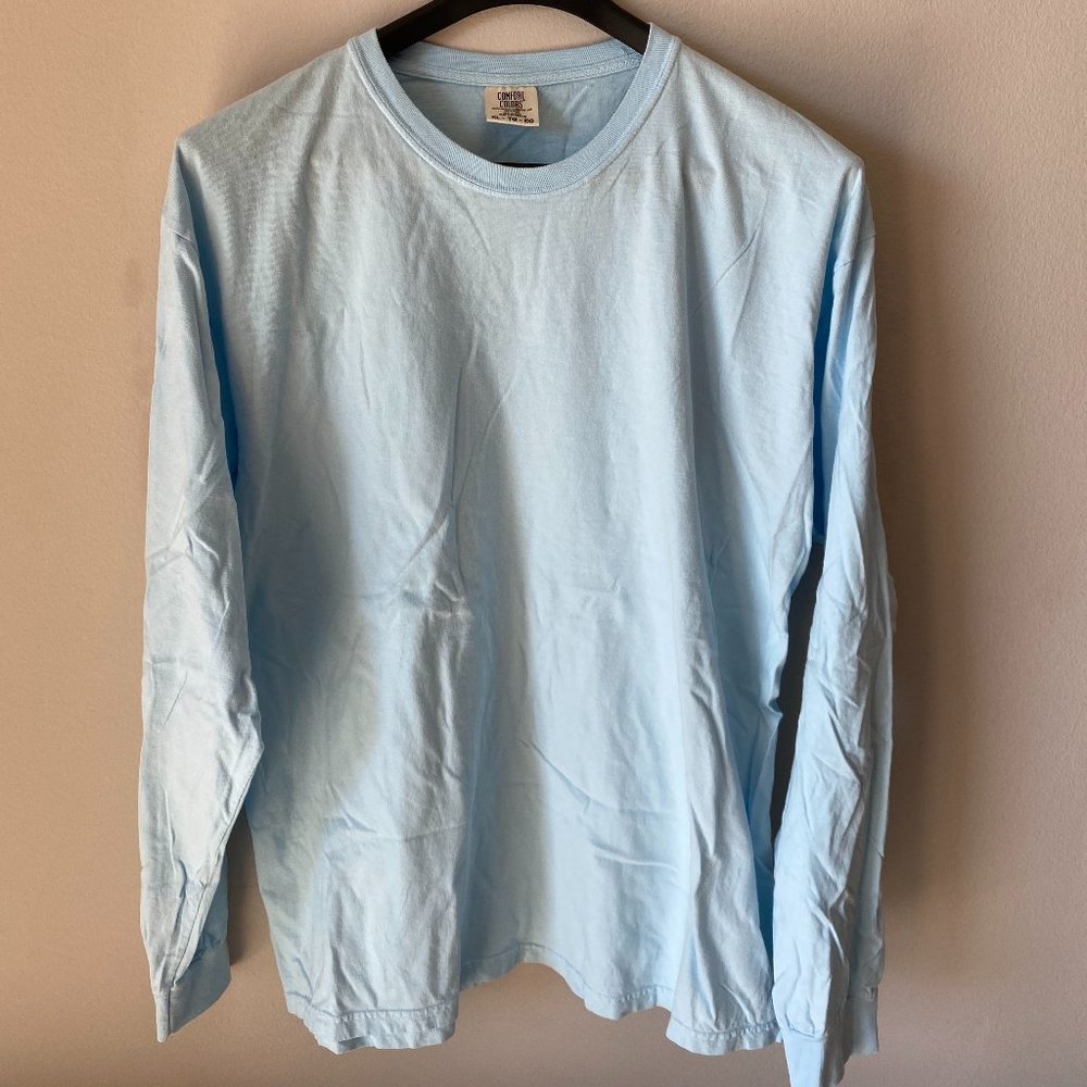 Comfort Colors Sky Blue Blank